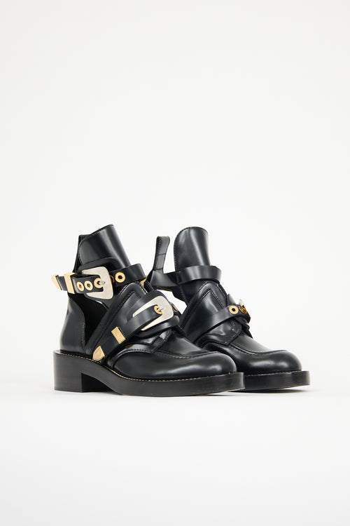 Balenciaga Leather Mollie Boot
