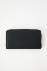 Balenciaga Leather Papier Zip Around Wallet