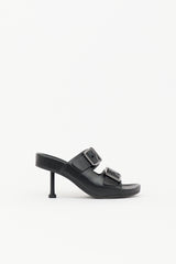 Balenciaga Leather Mallorca Sandal