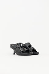 Balenciaga Leather Mallorca Sandal