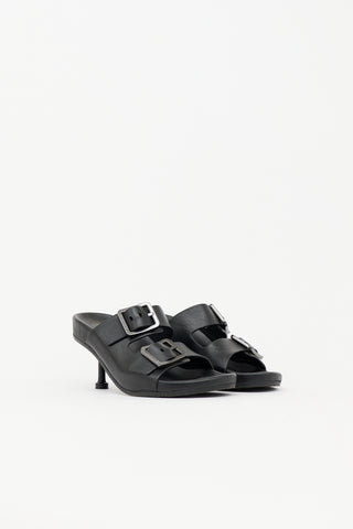 Balenciaga Leather Mallorca Sandal