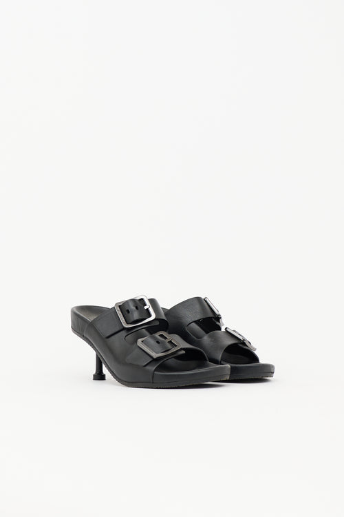 Balenciaga Leather Mallorca Sandal
