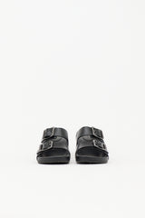 Balenciaga Leather Mallorca Sandal