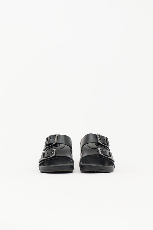 Balenciaga Leather Mallorca Sandal