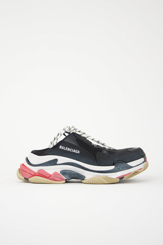Balenciaga Leather Triple S Sneaker