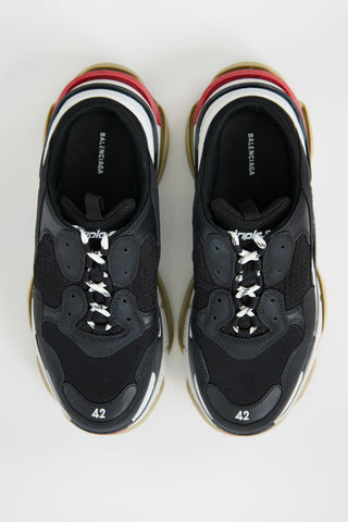 Balenciaga Leather Triple S Sneaker