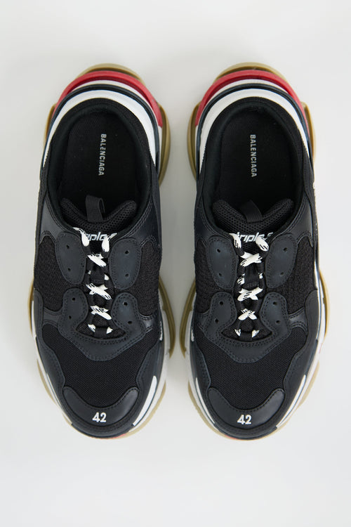 Balenciaga Leather Triple S Sneaker