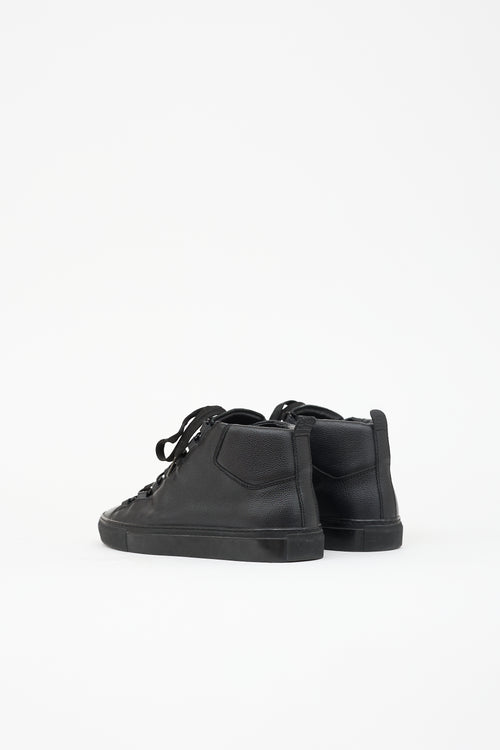 Balenciaga Leather Arena High Top Sneaker