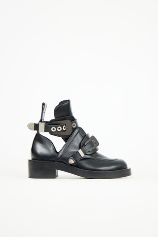 Balenciaga Leather Ceinture Boot