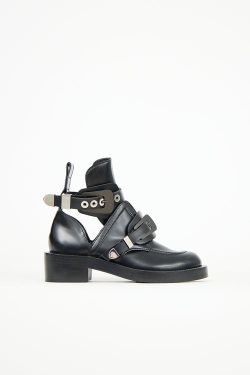 Balenciaga Leather Ceinture Boot
