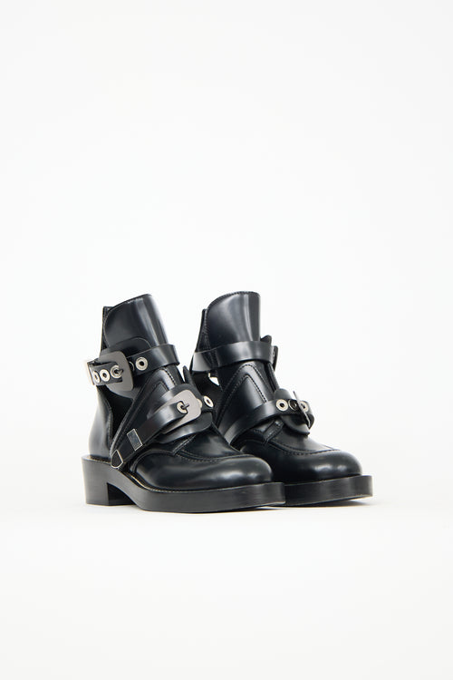 Balenciaga Leather Ceinture Boot