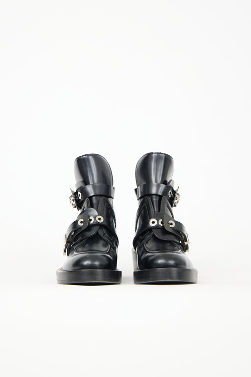 Balenciaga Leather Ceinture Boot