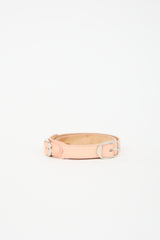 Balenciaga Leather City Triple Bracelet