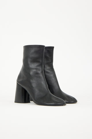Balenciaga Leather Glove Heeled Boot