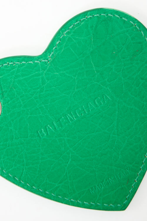 Balenciaga Leather Heart Mirror