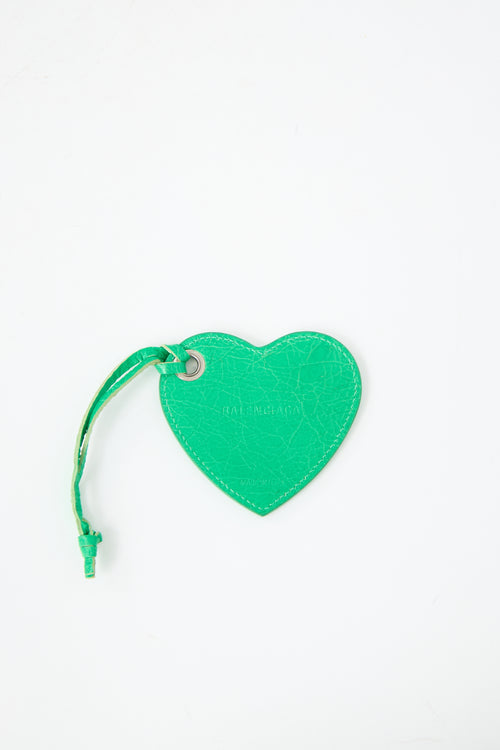Balenciaga Leather Heart Mirror