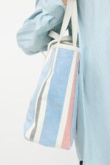 Balenciaga Leather Medium Barbes Tote Bag