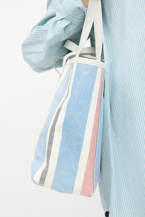 Balenciaga Leather Medium Barbes Tote Bag