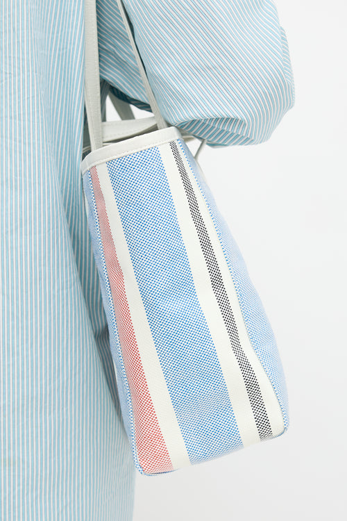 Balenciaga Leather Medium Barbes Tote Bag