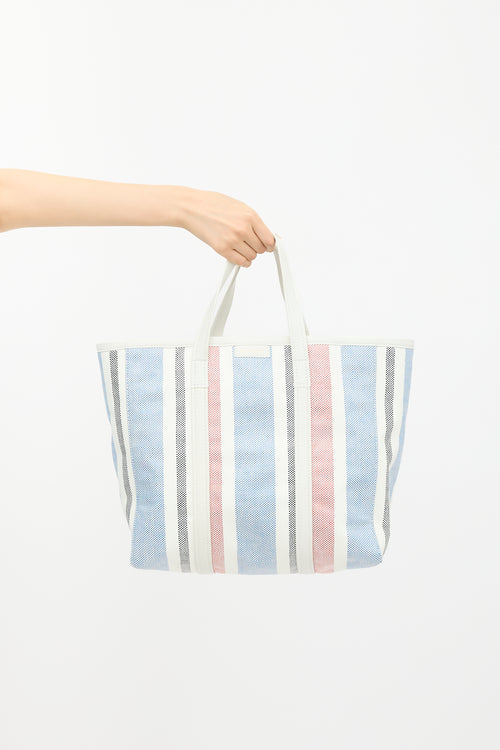 Balenciaga Leather Medium Barbes Tote Bag