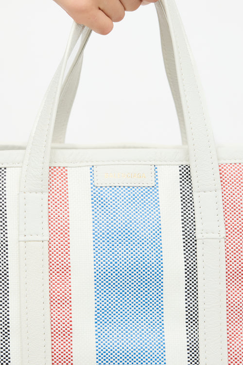 Balenciaga Leather Medium Barbes Tote Bag