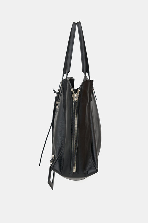 Balenciaga Leather Papier A4 Zip Around Tote Bag