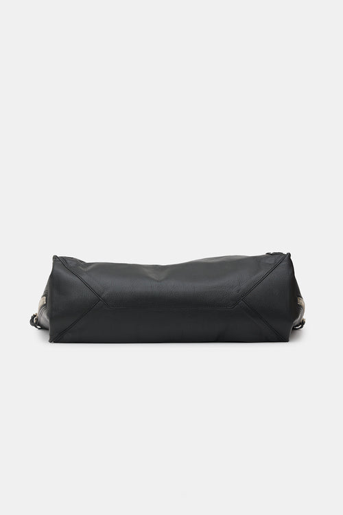 Balenciaga Leather Papier A4 Zip Around Tote Bag