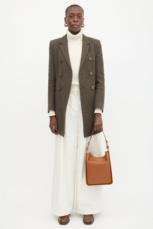 Balenciaga Leather Small North South Tool 2.0 Bag