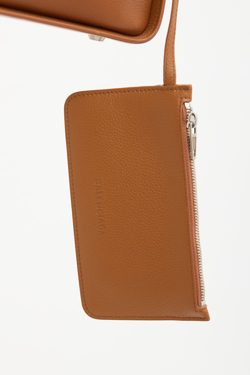 Balenciaga Leather Small North South Tool 2.0 Bag