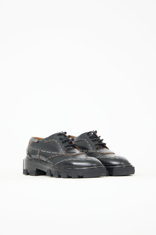 Balenciaga Leather Staple Derby
