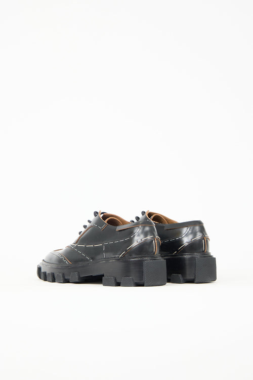Balenciaga Leather Staple Derby