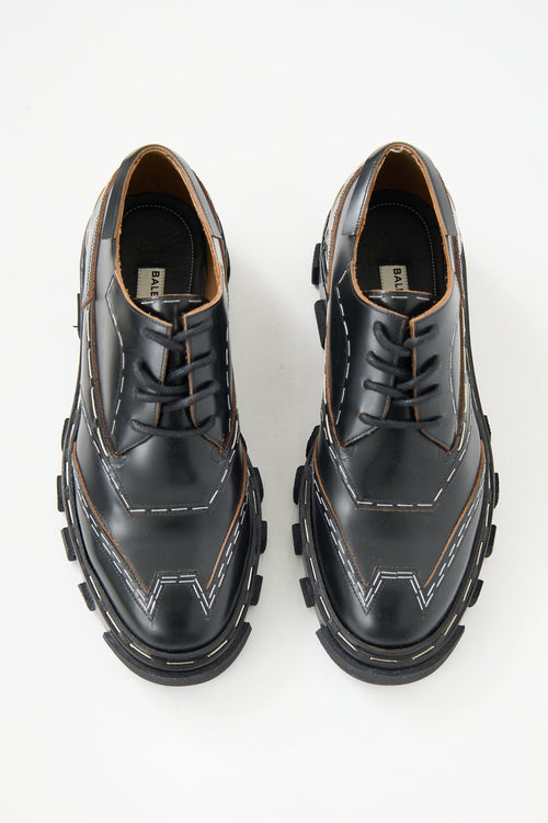 Balenciaga Leather Staple Derby