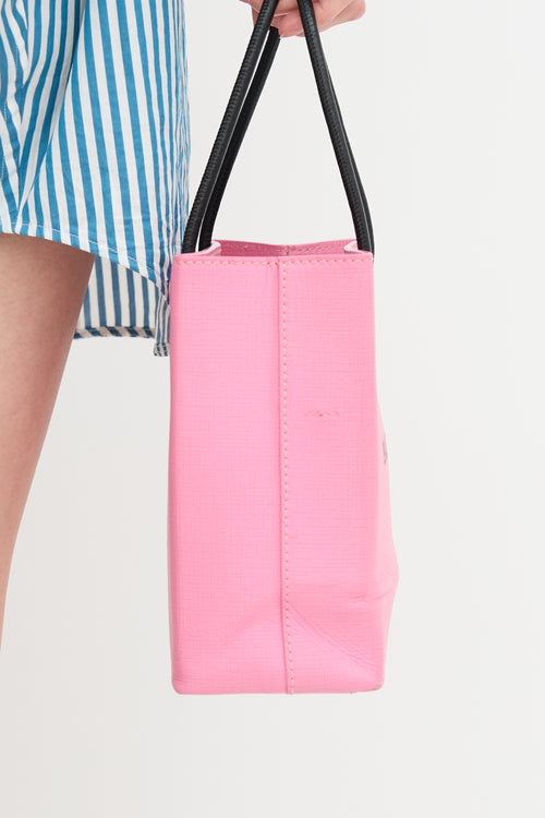 Balenciaga Leather XXS Shopping Tote Bag