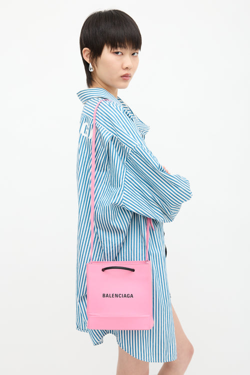 Balenciaga Leather XXS Shopping Tote Bag