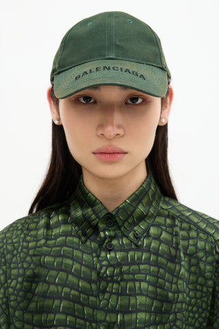 Balenciaga Logo Baseball Hat
