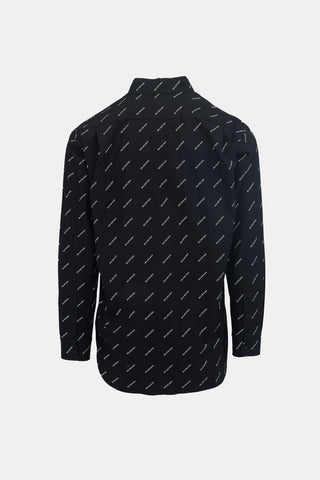 Balenciaga Logo Button Up Shirt
