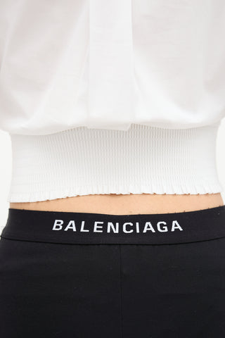 Balenciaga Logo Capri Pant