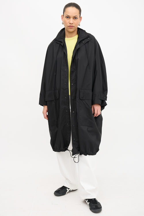 Balenciaga Logo Parka