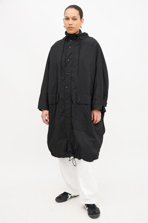 Balenciaga Logo Parka