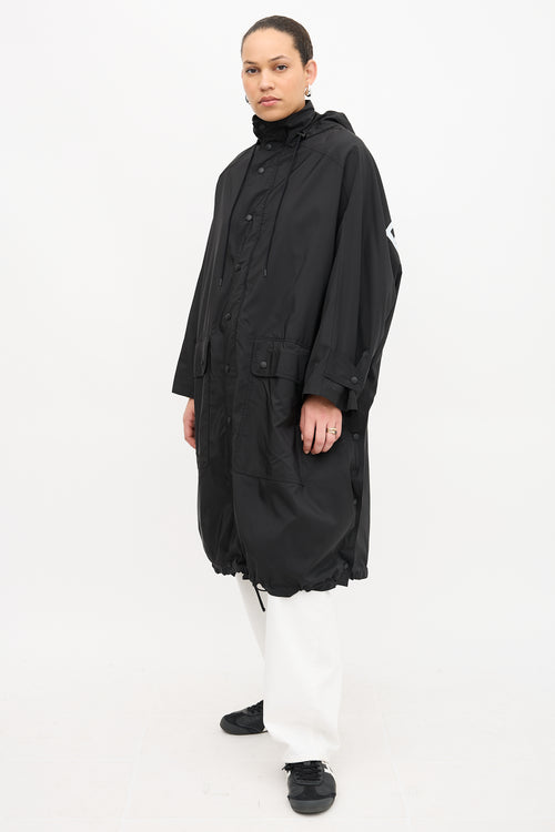 Balenciaga Logo Parka