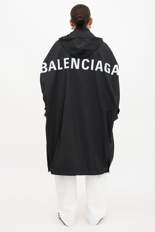 Balenciaga Logo Parka