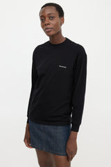 Balenciaga Logo Long Sleeve Top