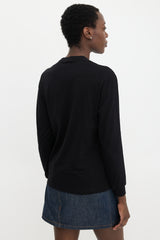 Balenciaga Logo Long Sleeve Top