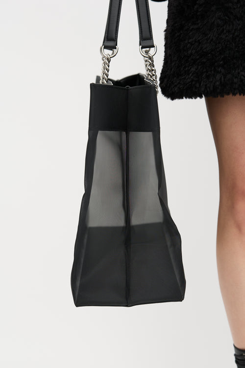 Balenciaga Mesh Duty Free Tote Bag