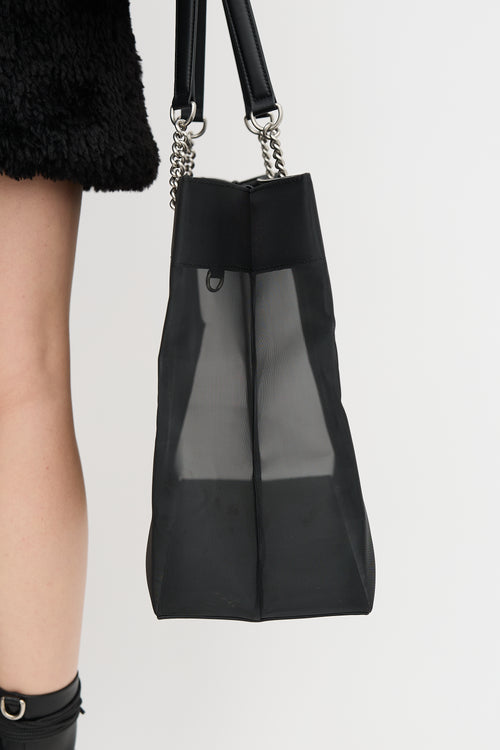 Balenciaga Mesh Duty Free Tote Bag