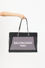 Balenciaga Mesh Duty Free Tote Bag
