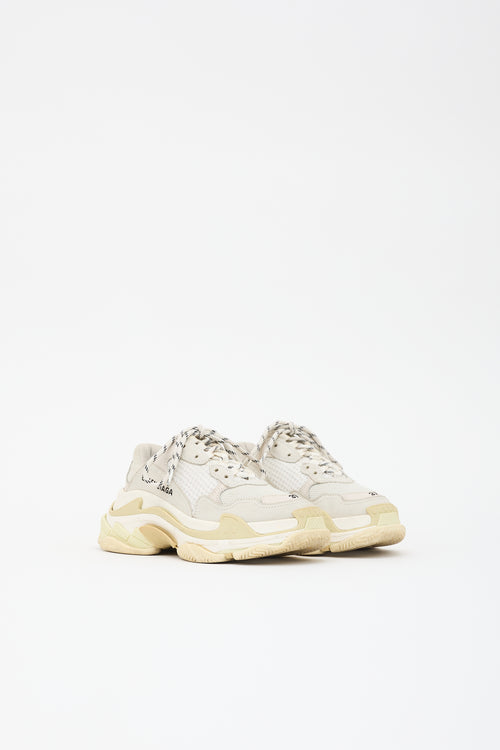 Balenciaga Mesh Triple S Sneaker