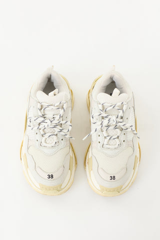 Balenciaga Mesh Triple S Sneaker