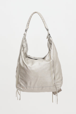 Balenciaga Metallic Leather Day Bag