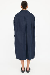 Balenciaga Cotton Button Up Dress